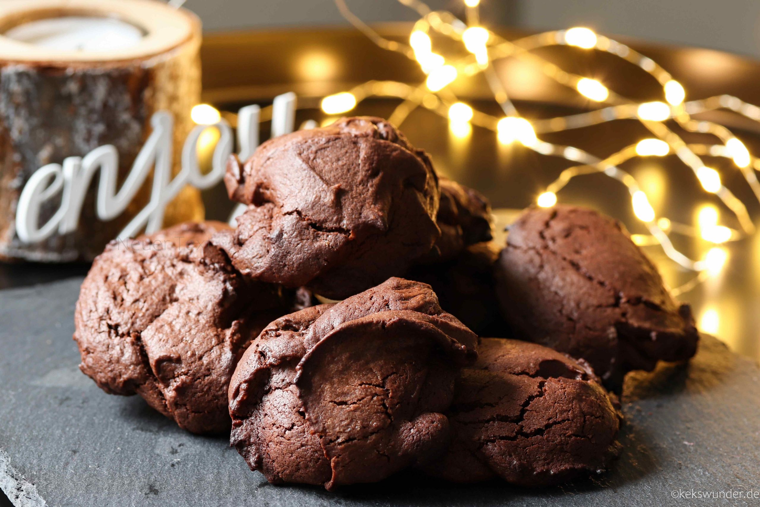 Mousse au Chocolat Kekse – mega schokoladig