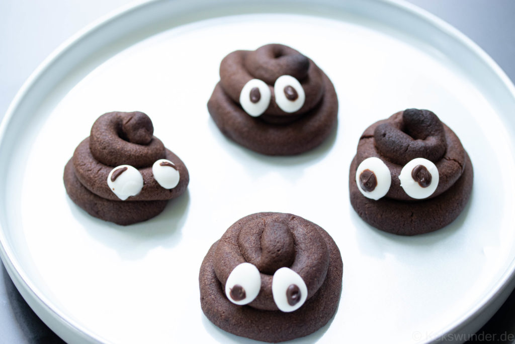 Kacki Kekse - Halloween Kekse - Schoko Kekse - Kekswunder.de